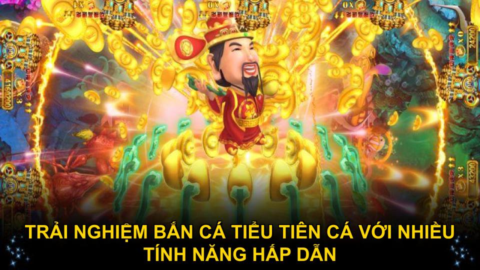 Trải nghiệm bắn cá Tiểu Tiên Cá với nhiều tính năng hấp dẫn
